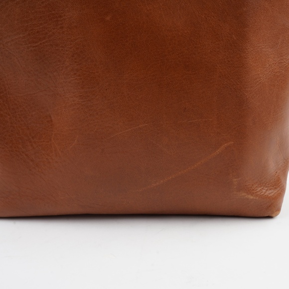 Madewell Tan Leather Tote Bag - Picture 4 of 7